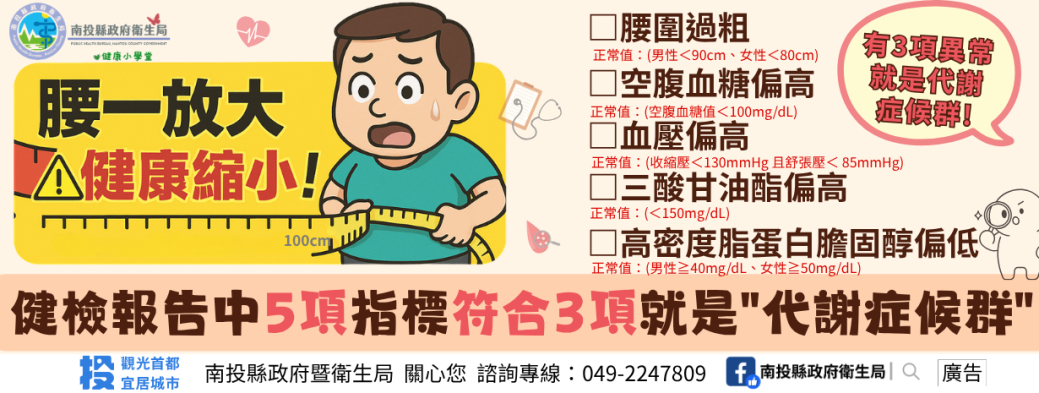 腰一放大 健康縮小